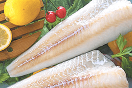 White fish fillets
